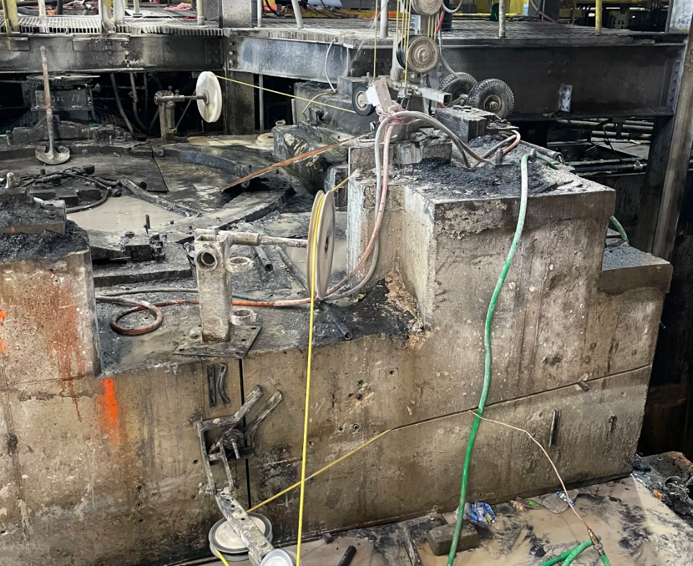 Complex wire saw cuts for heavy concrete removal (13)